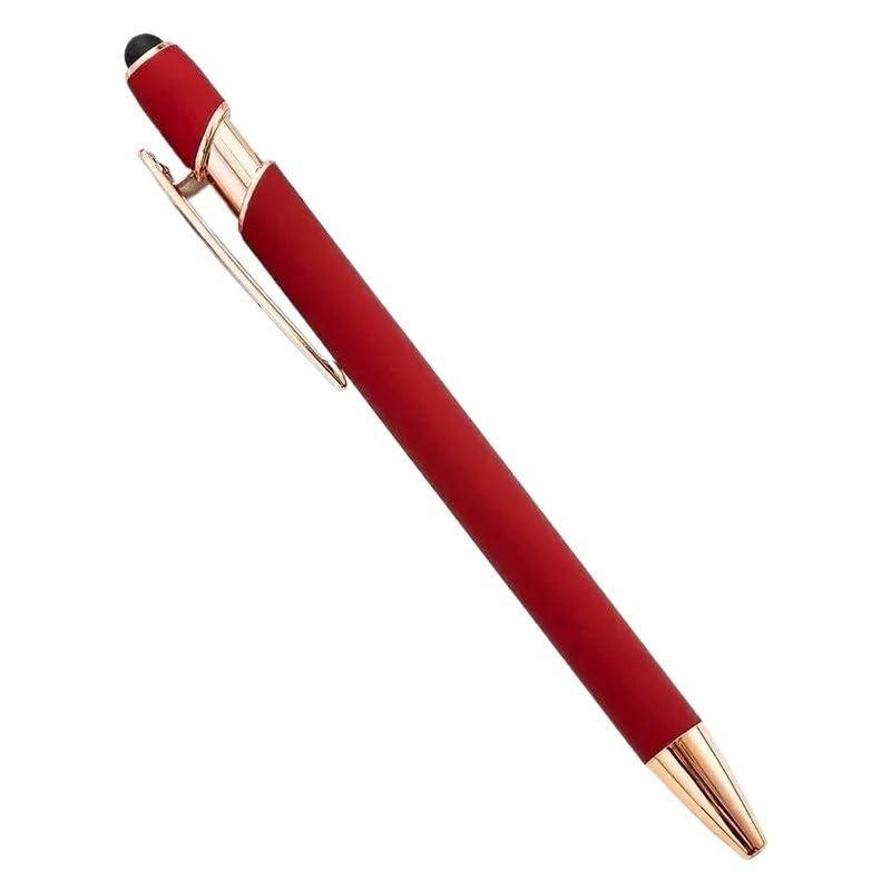 Stylo écran tactile en métal gravure laser personnalisée pour bureau