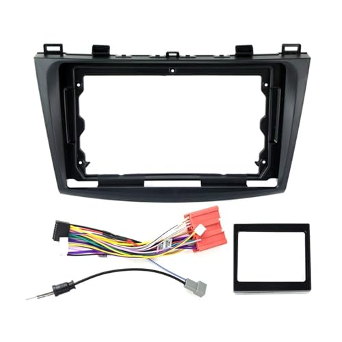 Kit de cadre de montage de panneau de tableau de bord pour installer un GPS Mazda 3