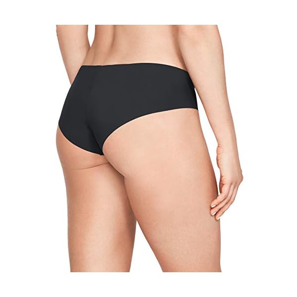 Under-Armour-Womens-Pure-Stretch-Hipster-Underwear-3-Pack Under Armour Women's Pure Stretch Hipster 3-Pack , Black (001)/Black , Large