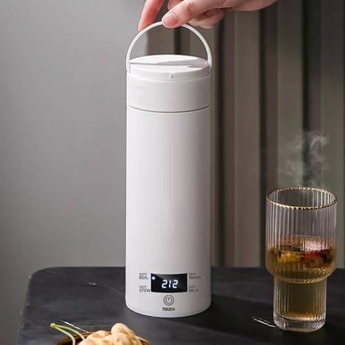 Hervidor eléctrico portátil Dioche 450ml acero inoxidable miniatura 4