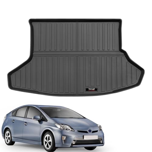 Custom for 2010-2015 Toyota Prius Hatchback Cargo Mats Trunk Liner All Weather TPE Protection Mat...