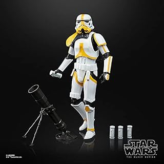 Star Wars The Black Series Artillery Stormtrooper Toy 15 cm Scale The Mandalorian Figure, Toys for Kids Ages 4 and Up