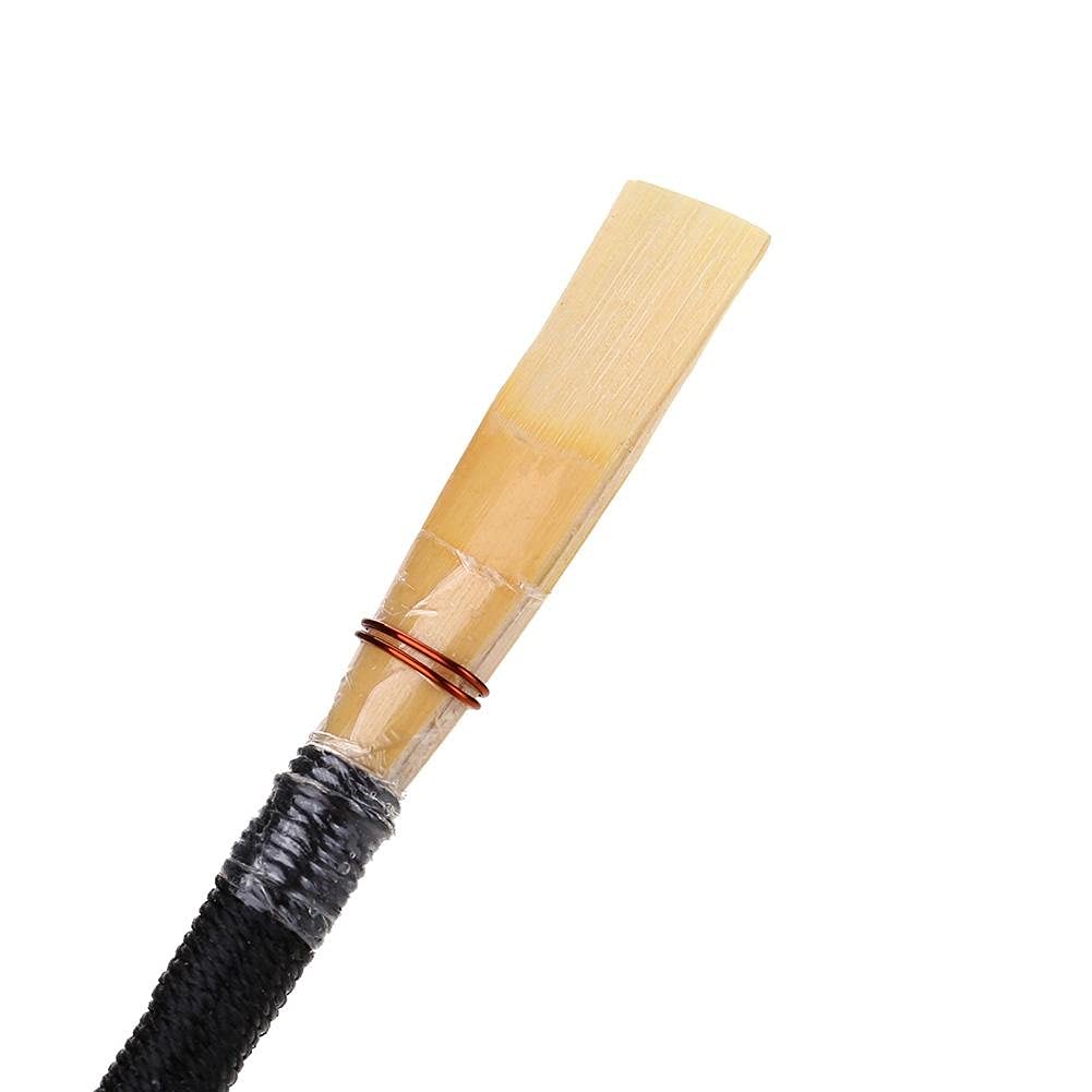 Bnineteenteam Ance per Oboe Ance Medio morbide di Alta qualità Ance per obo Sughero Reed Parti per Strumenti a fiato con Manicotto a Tubo Trasparente