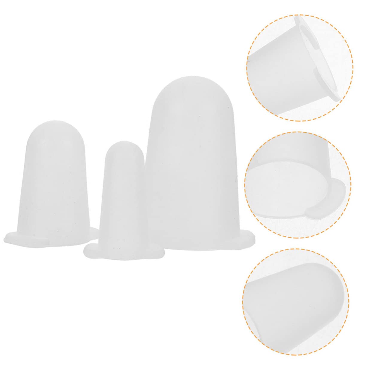 Coperture Protettive per Bocchetta da Pasticceria 6 Pezzi in Silicone