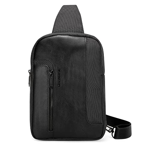 Chiusura con cerniera. RONCATO Panama 4.0 monospalla tracolla uomo Nero