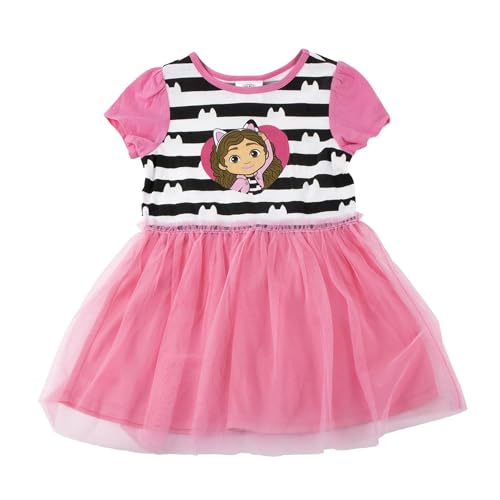 Robe Gabby's Dollhouse fille pour l'été : vêtement sans manches léger et décontracté au quotidien