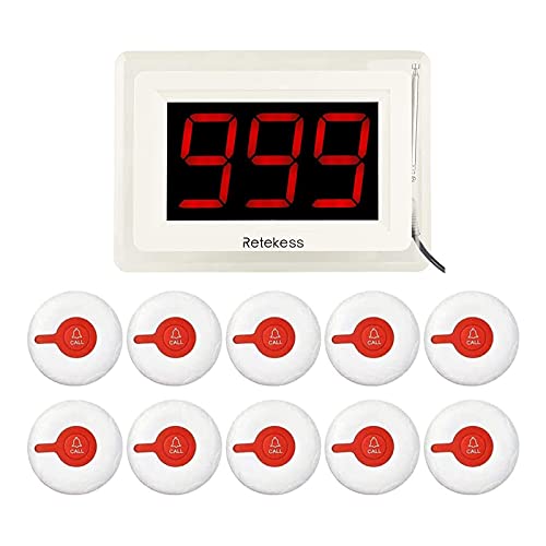 Image of Retekess T114 Caregiver Pager, Wireless Calling System