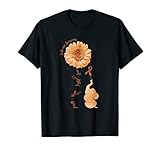 Faith Hope Fight Love Elephant Sunflower Leukemia Awareness T-Shirt