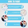 CUSTOM STEWARD Custom Paint by Numbers Kit for Adults, Personalized Paint by Number, Acrylic Painting Kit for Home Decor, Gifts for Valentine's Day, Christmas, Birthday (Optional Framed) #2