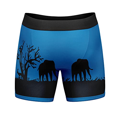 Mens Animal Boxers Funny Cat Dog Fish and More Novelty Underwear with Animals Funny Animal Underwear3