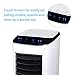 Yescom Portable Evaporative Air Cooler, 3-IN-1 Cooling Fan Humidifier w/ 1.58 Gal Detachable Water Tank Remote Control, 3 Wind Speeds, 3 Modes, 12H Timer, 4 Ice Boxes for Bedroom Office Garage Dorm