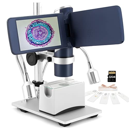 Microscope numérique HDMI portable Andonstar AD203S écran LCD 4" pour pièces d'erreur et USB