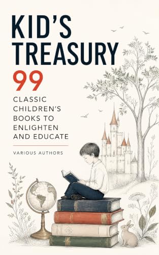 Kid's Treasury: 99 Classic Children's Books to Enlighten and Educate: A Treasury of Fairy Tales, Adventures, Nature Studies, Myths, and Moral Classics