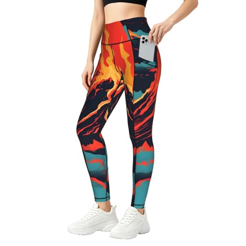 Leggings de gimnasio con bolsillos que no se bajan al correr o hacer yoga