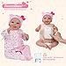 BABESIDE Reborn Baby Dolls with Heartbeat, Coos & Breathing - Leen, 20-Inch Sweet Smile Realistic-Newborn Baby Dolls Soft Body Baby Girl Dolls Look Real for Kids Age 3+