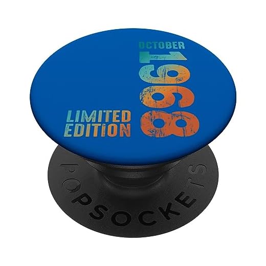 Impresionante Edición Limitada Octubre 1968 Retro 1968 Vintage 1968 PopSockets PopGrip Intercambiable
