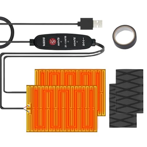 Bexdug Motorrad Griffüberzüge | 3-Temperatur Umhüllung rutschfest - Warme Fahrzeug Heizgriffe Polster,Für Winter Outdoor Fahrten Tägliche Touren Pendeln Mofas Roller Motorrad Männer Frauen