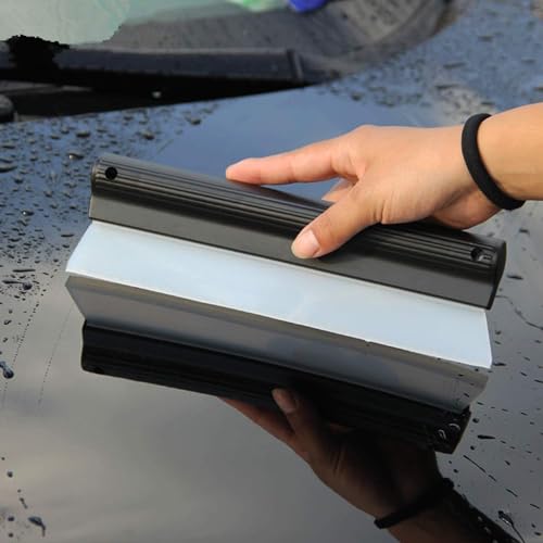 Image of Professional Car Handheld Blade Squeegee, Water Blade Squeegee for Quick Drying, Antislip and Nonscratch with California Water Blade Original, Ideal for Cars Trucks and Kitchen Surfaces