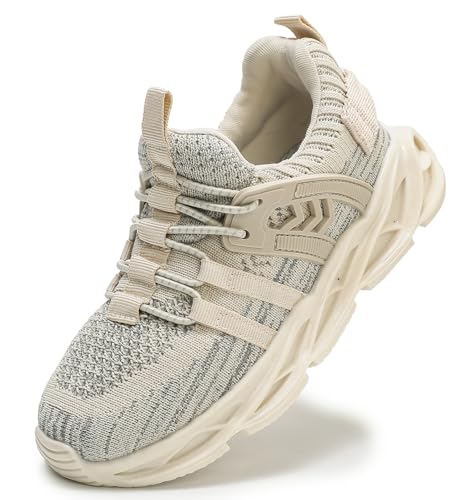 Image of DADAWEN Toddler/Little Kid Boys Girls Lightweight Breathable Sneakers Strap Athletic Tennis Shoes for Running Walking