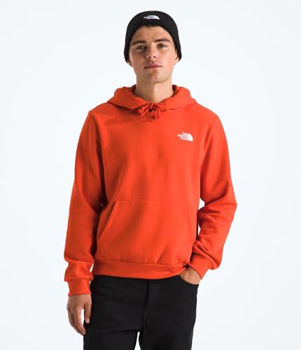 Image of THE NORTH FACE Men's Evolution Box NSE Hoodie | Sweatshirt With 2 Piece Hood, Adjustable Drawcord, Kangaroo Hand Pocket