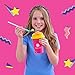 Chill Factor Color Shock Slushy Maker Perfectly Pink - Reusable Slushy Maker Cup Homemade Slushies Squeeze Cup Slushy Maker Kitchen Toys