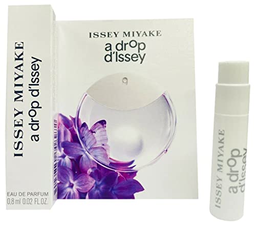 Issey Miyake A Drop D'Issey Eau de Parfum vial spray for Women 0.8ml/0.02 Oz (New launched 2021)
