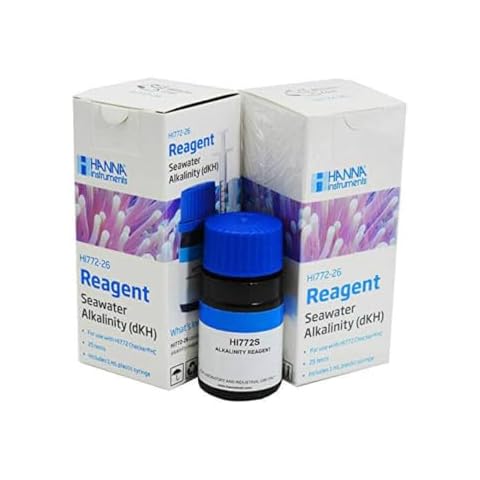 WLR Industries Hanna HI772-26 REAGENTS - 2 Pack - for HI772 checker Saltwater Aquarium Alkalinity Colorimeter Checker Tester - 50 Test Pack Cover