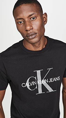 Image of Calvin Klein Men's Monogram Logo Crewneck T-Shirt