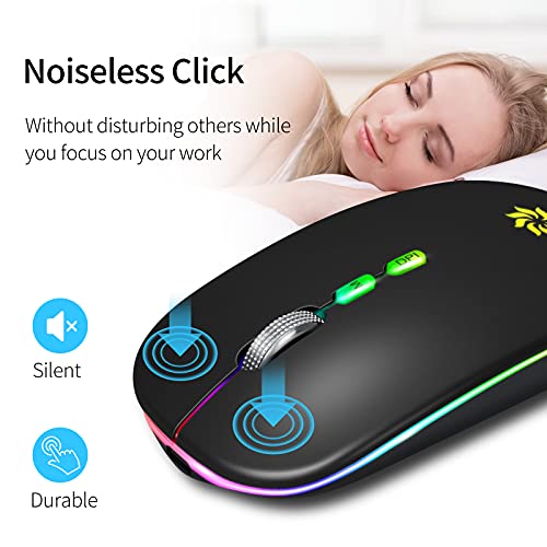LED-Wireless-Mouse-Slim-Silent-Mouse-24G-Rechargeable-Wireless-Computer-Mouse-Wireless-Mouse-for-Laptop-MacBook-iPad-Chromebook-with-USB-Type-c-Receiver