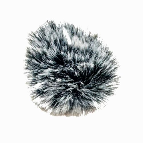 Furry Mic Cover Soft Lapel Microphone Windscreen Protects Against Moisture