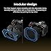 SMALLRIG 100mm Filter Support for Matte Boxes, Lightweight Camera Filter Support Compatible with Two Universal 100mm Filters and SMALLRIG Matte Boxes with Adjustable Clamps - 4654
