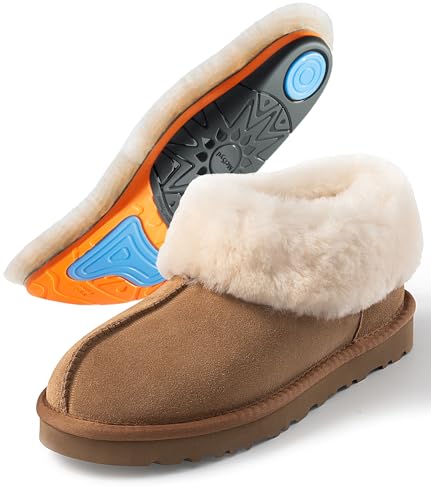 Sheepskin Slippers with Arch Support