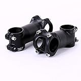  Yareta Potencia de Ciclismo Tallo de Carbono 1-1/8“ 31,8 mm Reversible Tallo; 6/17 deg,MTB/Carretera Bicicleta Manillar Potencias (1-1/8\" ×6 Degrees×60mm, Black Matte)
