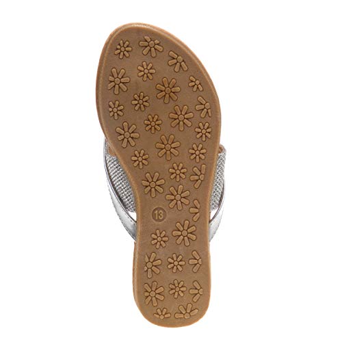 Josmo Girl's Daisy Flat Sandal4