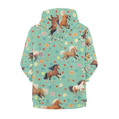 Hawapod Hoodies Outerwear Zip Up Hoodies For Kids Long Sleeve Pockets Sweatshirt For Boys Girls 6-16 Years2