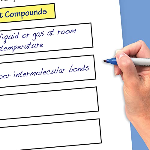 Image of NewPath Learning Atoms & Chemical Bonding Laminated, Double-Sided inchWrite-On /Wipe-Off inch Flip Chart - Set of 10, 12 inch x 18 inch Charts (34-6922)