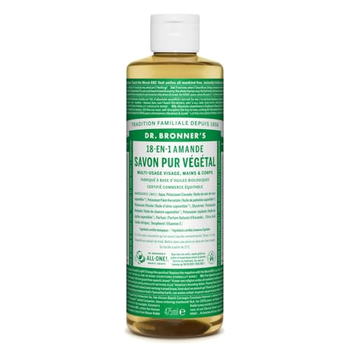 Savon liquide amande Dr Bronner's 475 ml