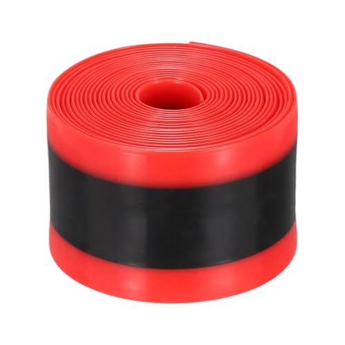 YELARXI Forro para neumáticos de bicicleta, protectores de tubo de bicicleta antipinchazos, forro plano de TPU de 38 x 2300 x 1 mm y rojo y se adapta a 29 pulgadas/27.5/26/700 C – apto para bicicletas