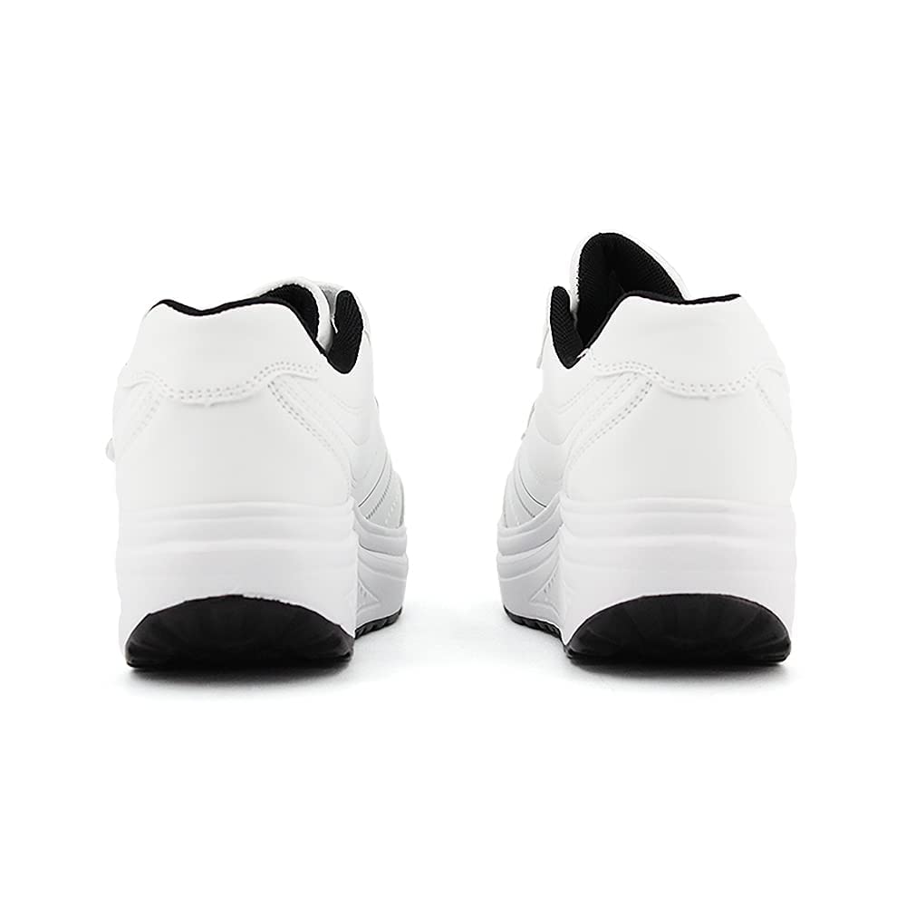 JOMIX Sneakersy na platformie, buty sportowe, buty do biegania, wygodna podeszwa, antypoślizgowe, buty do fitnessu, na siłownię, do aktywności na świeżym powietrzu