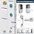Keyless Entry Door Lock with Handle Set, Keyless Entry Deadbolt with Handle Set, Smart Locks for Front Door Alexa Fingerprint Auto Lock,Silver
