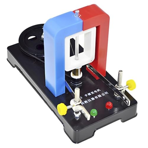Enseñanza de ciencias sin cables con modelo de generador de Faraday 6