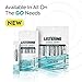 Listerine On-The-Go Cool Mint Alcohol Free Mouthwash Packets, Oral Rinse in Individual Packets Kills Bad Breath Germs, Less Intense Taste, Cool Mint Flavor, Mini Travel Size, 0.33 fl oz. Pack of 5