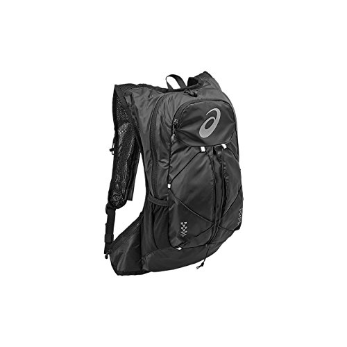 ASICS 131847 0946 Poliéster Negro Mochila: para portátiles y netbooks    Monótono