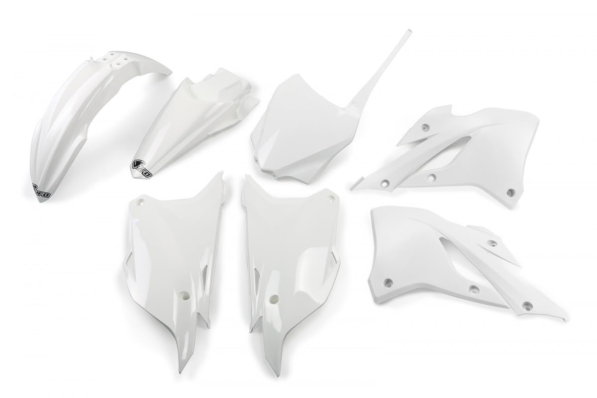 Ufo Plast Kit Bianco Kawasaki Kx 85 2022-2024 - 4