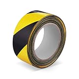20 Stk. Markierungsband Signalband Warnklebeband Gewebe robust Gelb/Schwarz 50mm x 33 m