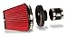 3.5" Performance Filter Kit - Includes Composite velocity stack - Black, filter, and silicone hose kit