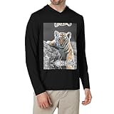 Améliorez votre garde-robe : le sweat à capuche à manches longues pour homme imprimé tigre mignon est un mélange parfait de style et de confort. Son design décontracté le rend idéal pour une variété d'occasions. Que vous alliez vous promener dans le parc, rencontrer des amis pour prendre un café ou tout simplement vous détendre à la maison.