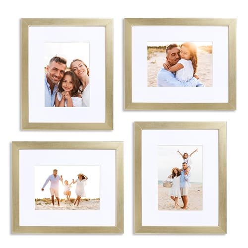 Sheffield Home 4 Piece Gallery Wall Frame Set, 8x10 Inch,
