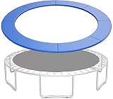 【EXCELLENT PROTECTION】: The spring cover of the trampoline edge cover prevent injury from fall on the spring or the edge.This cover helps prevent accidents.The edge cover provides better protection for your child.