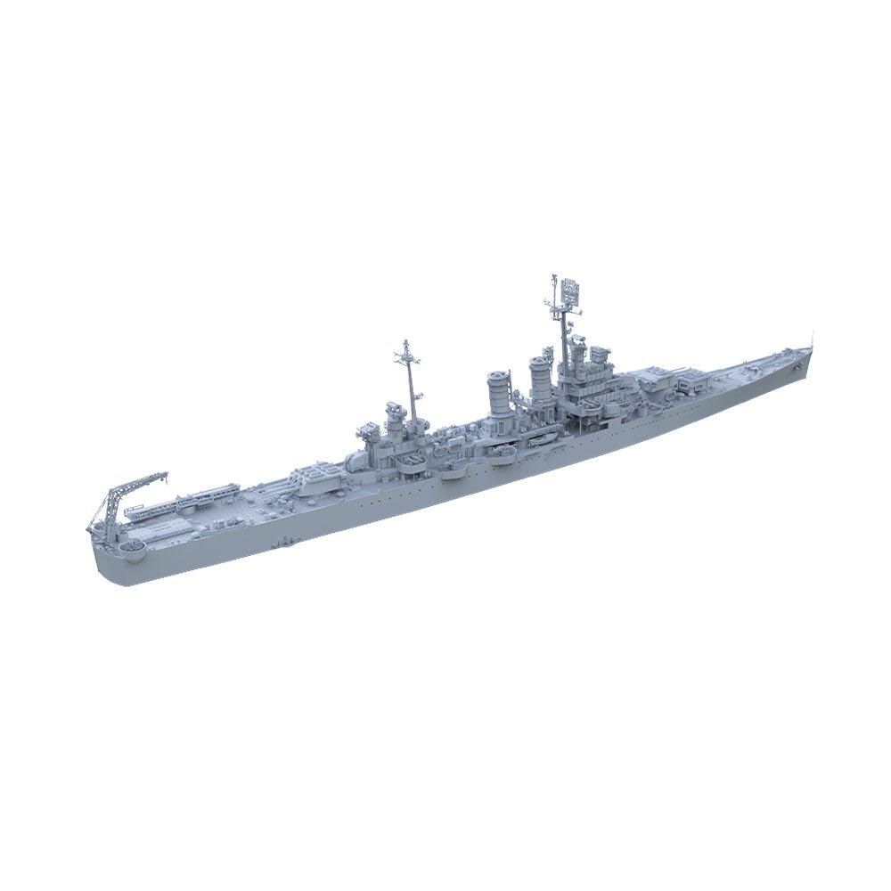 Niepomalowana bitwa 1/350 amerykański model wojskowy Wichita Cruiser